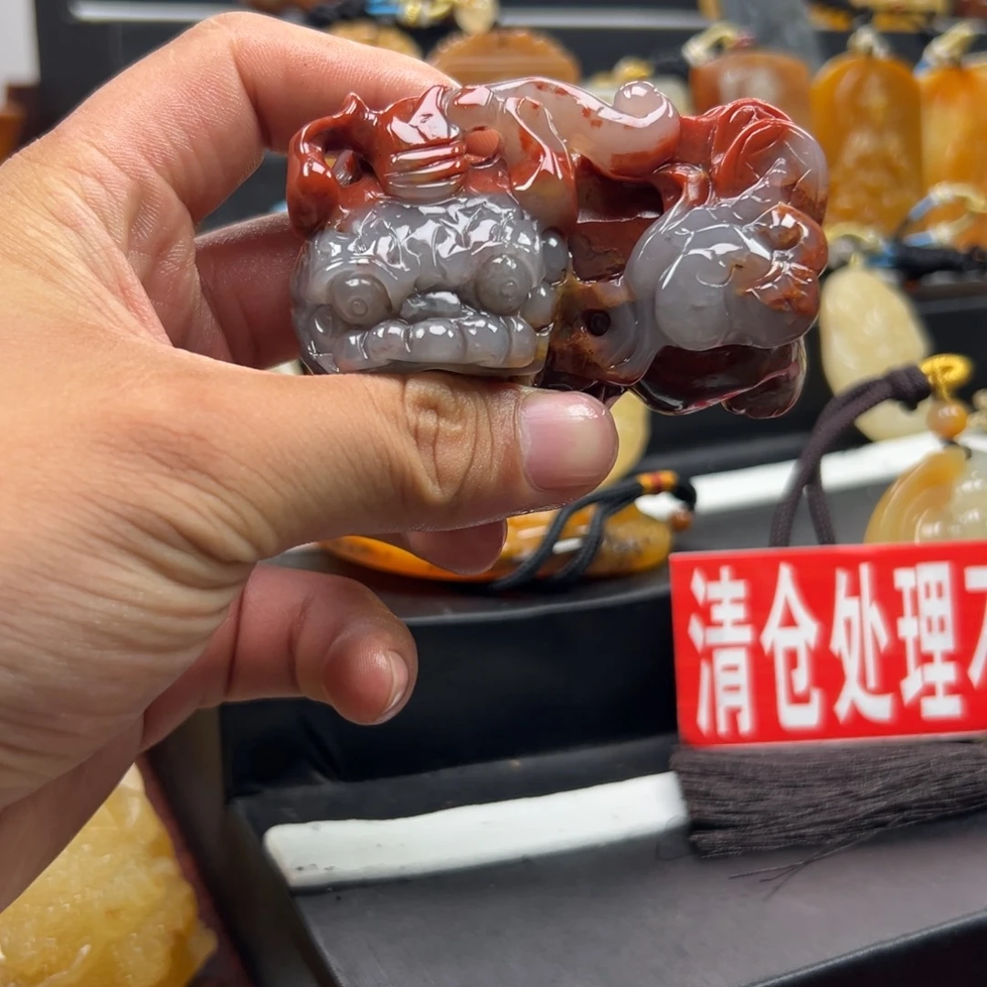 石英质玉（黄龙玉）未镶嵌多样性发货，发其一