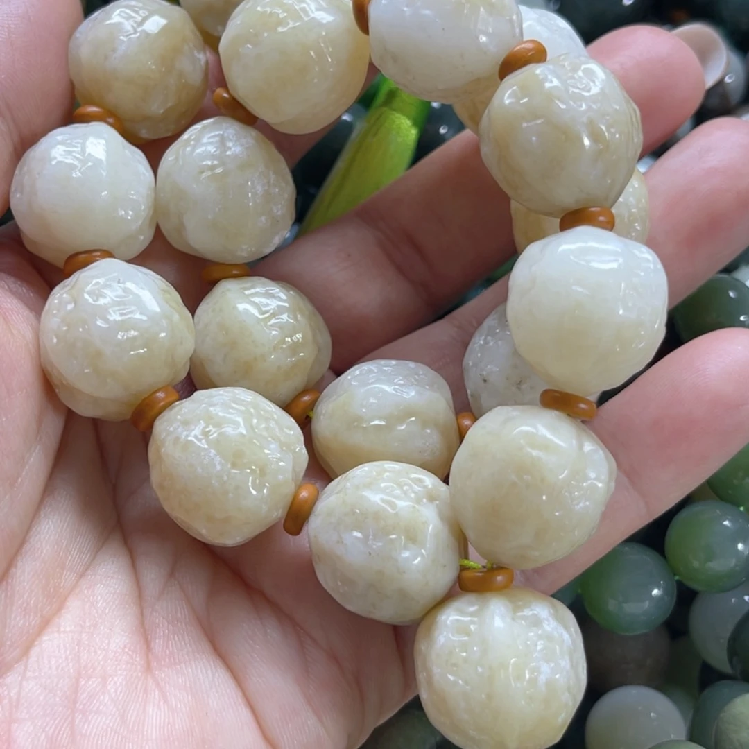 和田玉手链未镶嵌