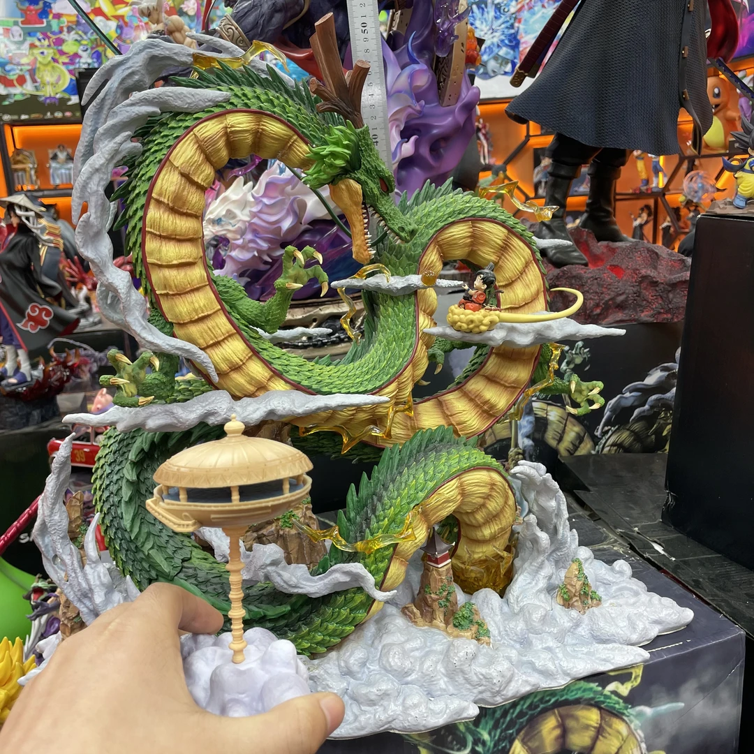 正经好东西高货高约50cm大号神龙眼睛发光地台发光