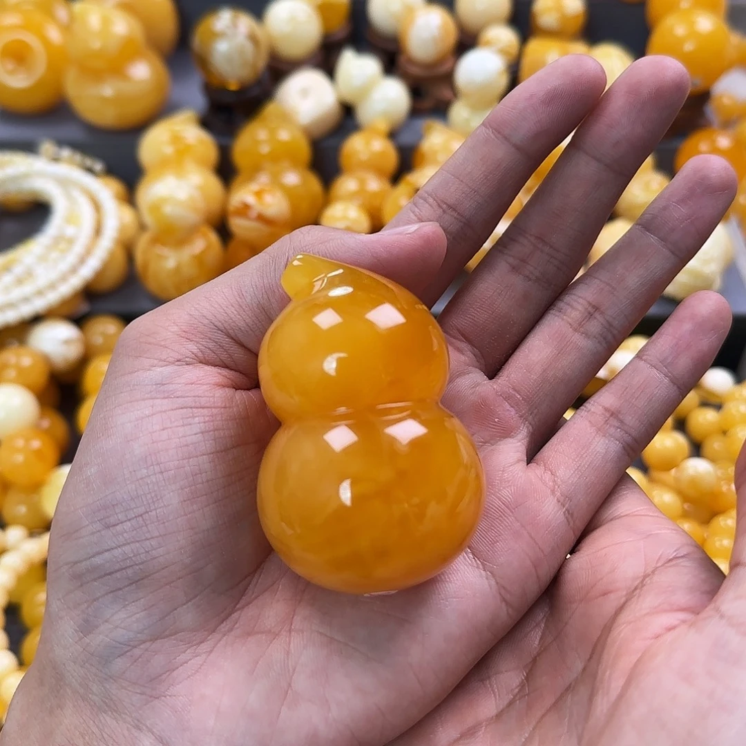 琥珀未镶嵌珠宝奇石