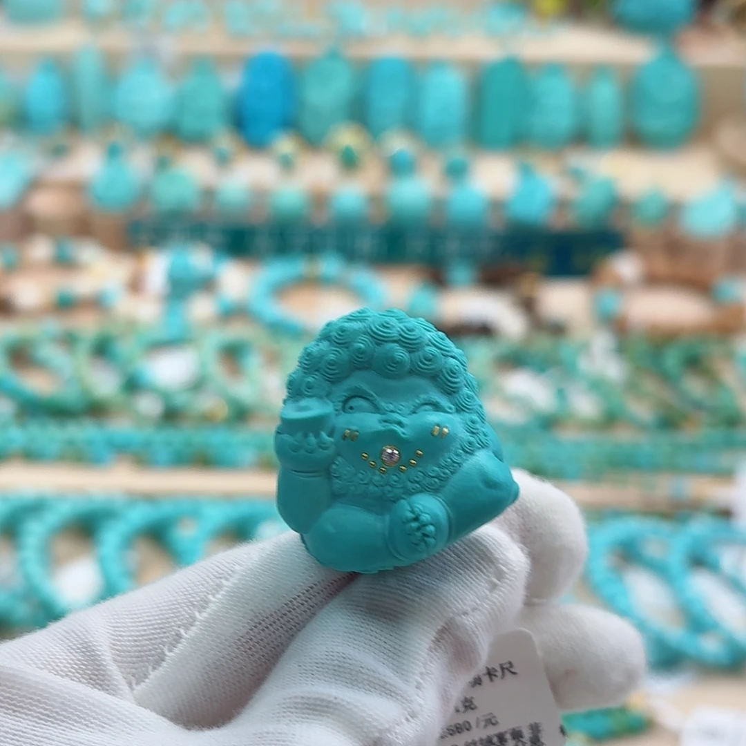 绿松石未镶嵌珠宝奇石