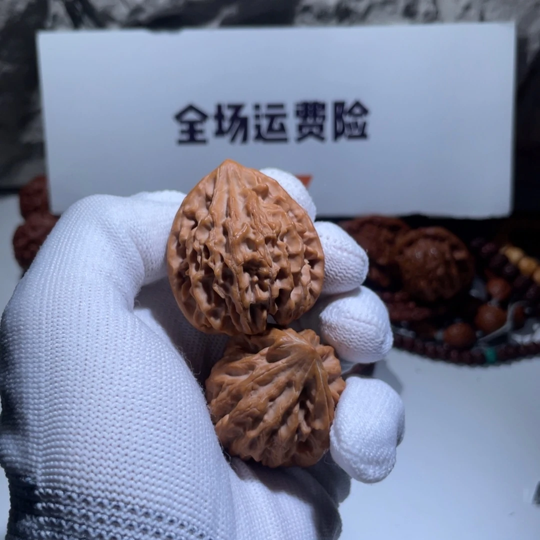 文玩核桃吊坠20号36龙门涧（有修）