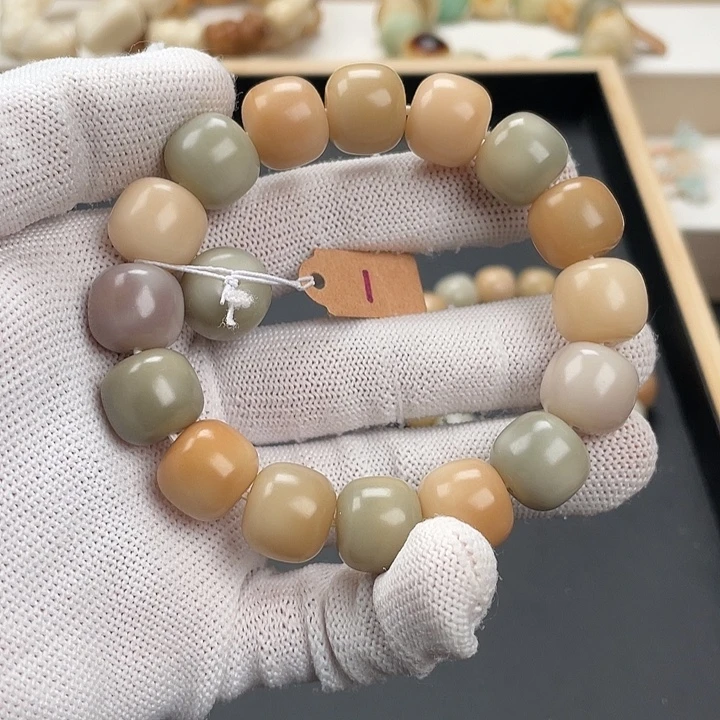 白玉菩提吊坠卡15马卡龙通货