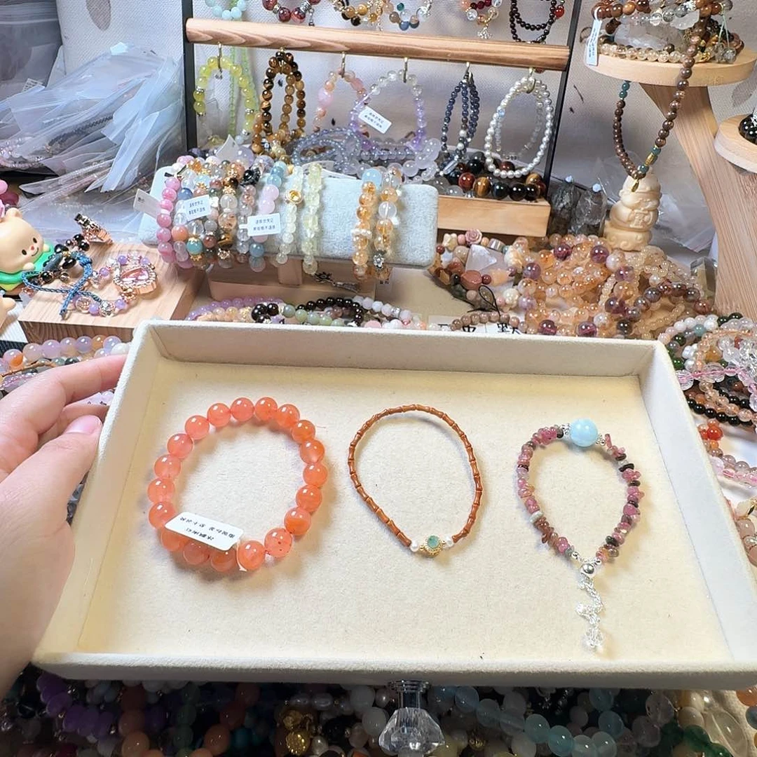 石英质玉手链未镶嵌