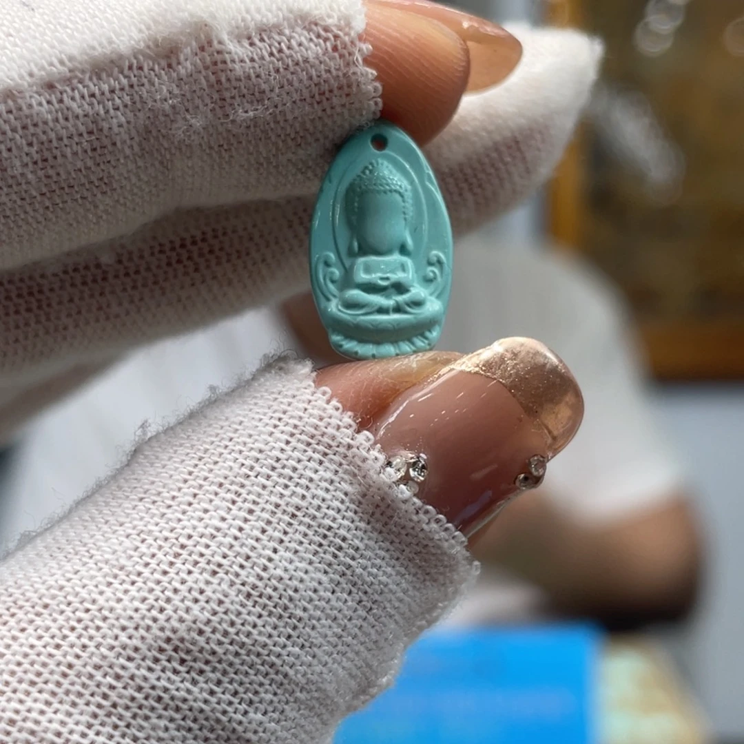 未镶嵌绿松石挂件