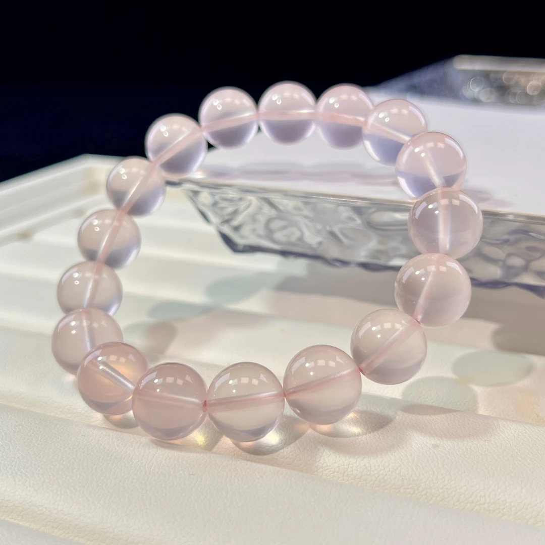 天然毕业级六芒星光莫粉水晶/多样性发其一默认微瑕