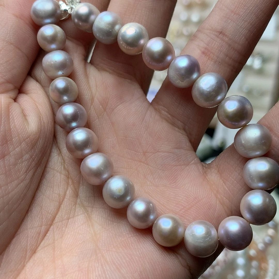淡水珍珠8-9未镶嵌a41手链