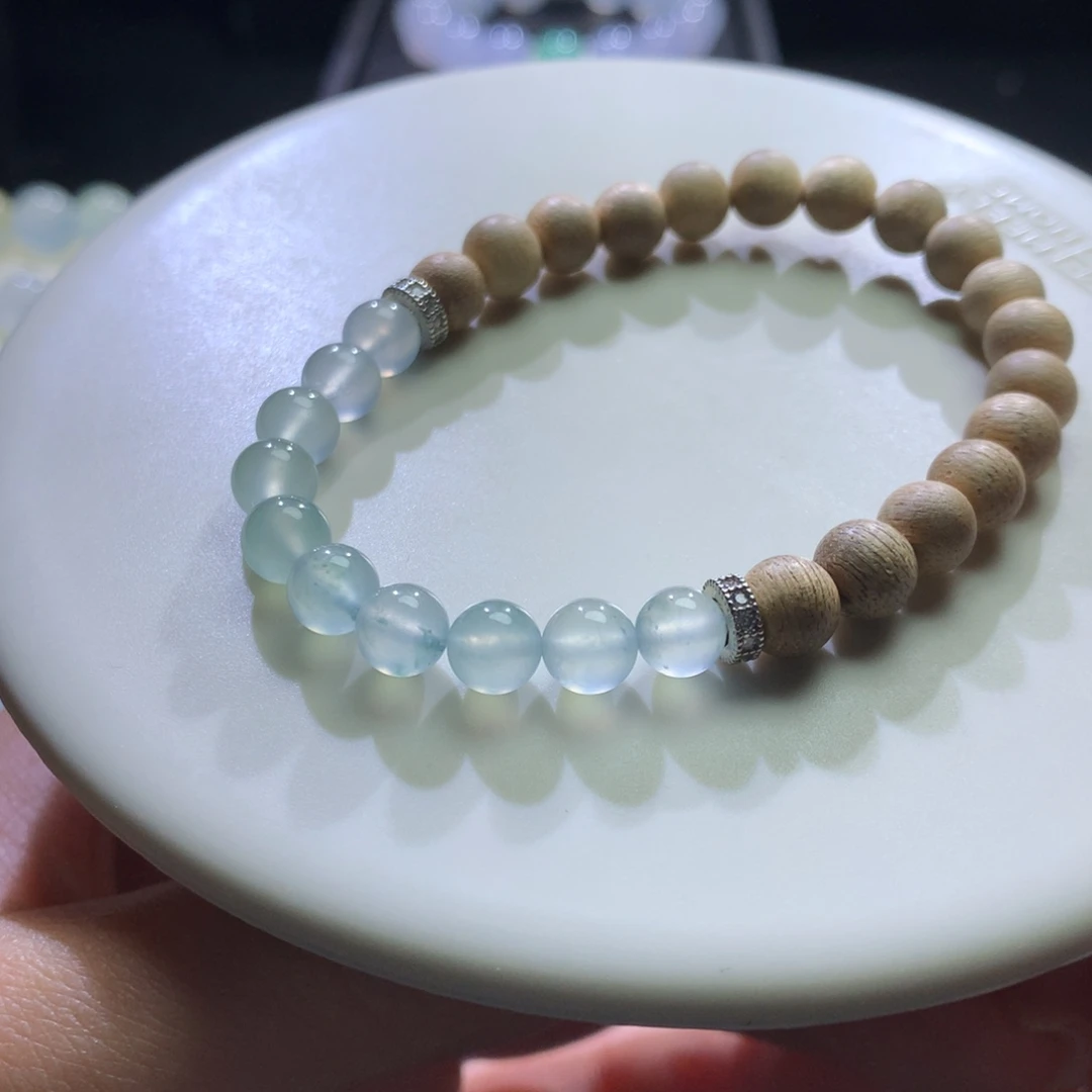 翡翠未镶嵌手串卡6