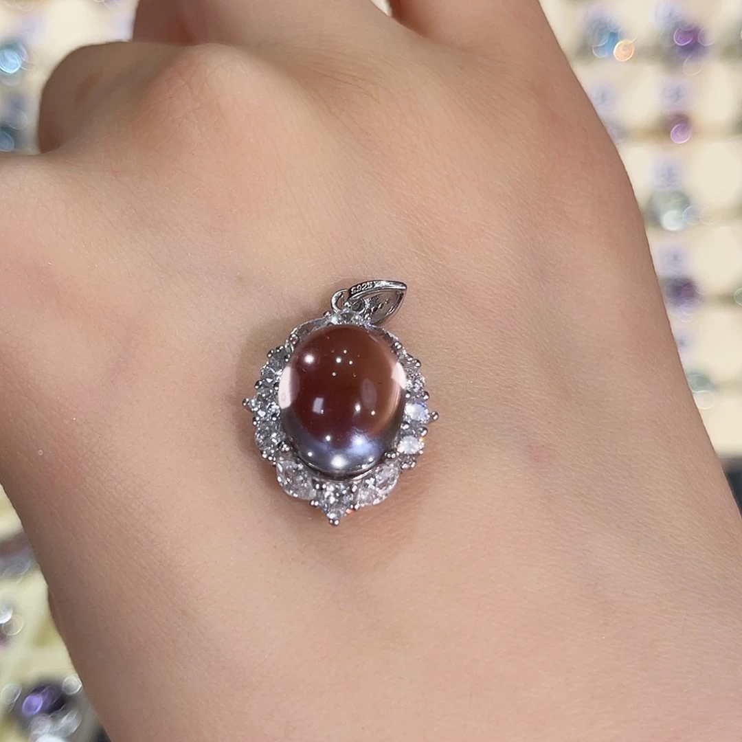 水晶戒指银S925镶嵌*️吊坠