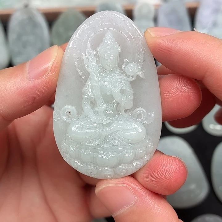 未镶嵌定制翡翠虚空藏