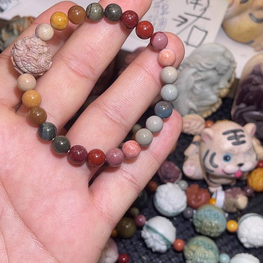 未镶嵌手串石英质玉