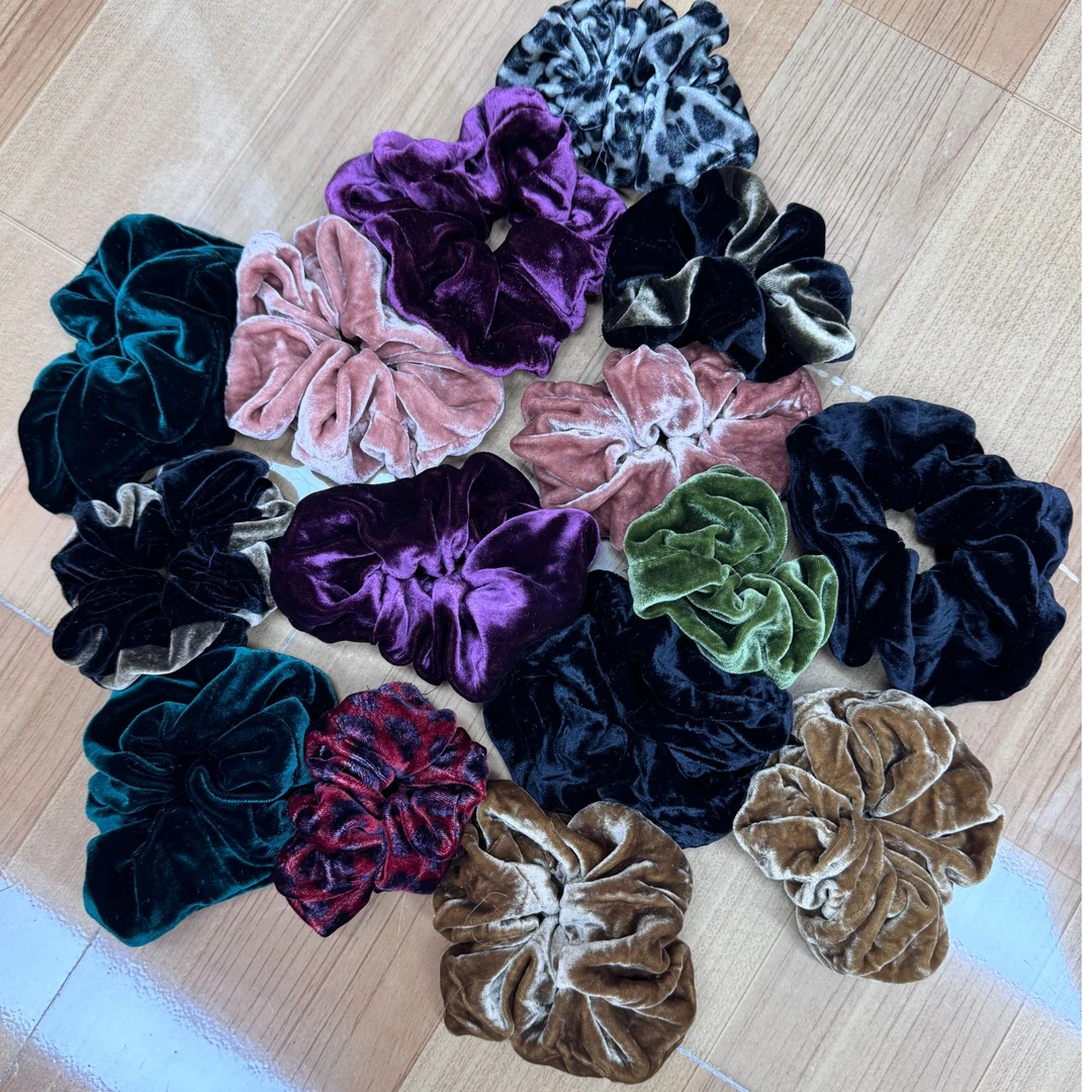 真丝时尚爆款发圈头绳