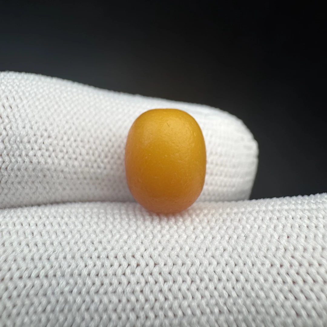 A7047天然蜜蜡 枣珠 9.5*11.8mm支持复检