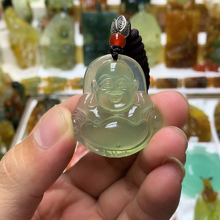 蛇纹石玉未镶嵌珠宝半成品