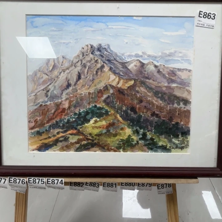用***4版画中古物品不退换863