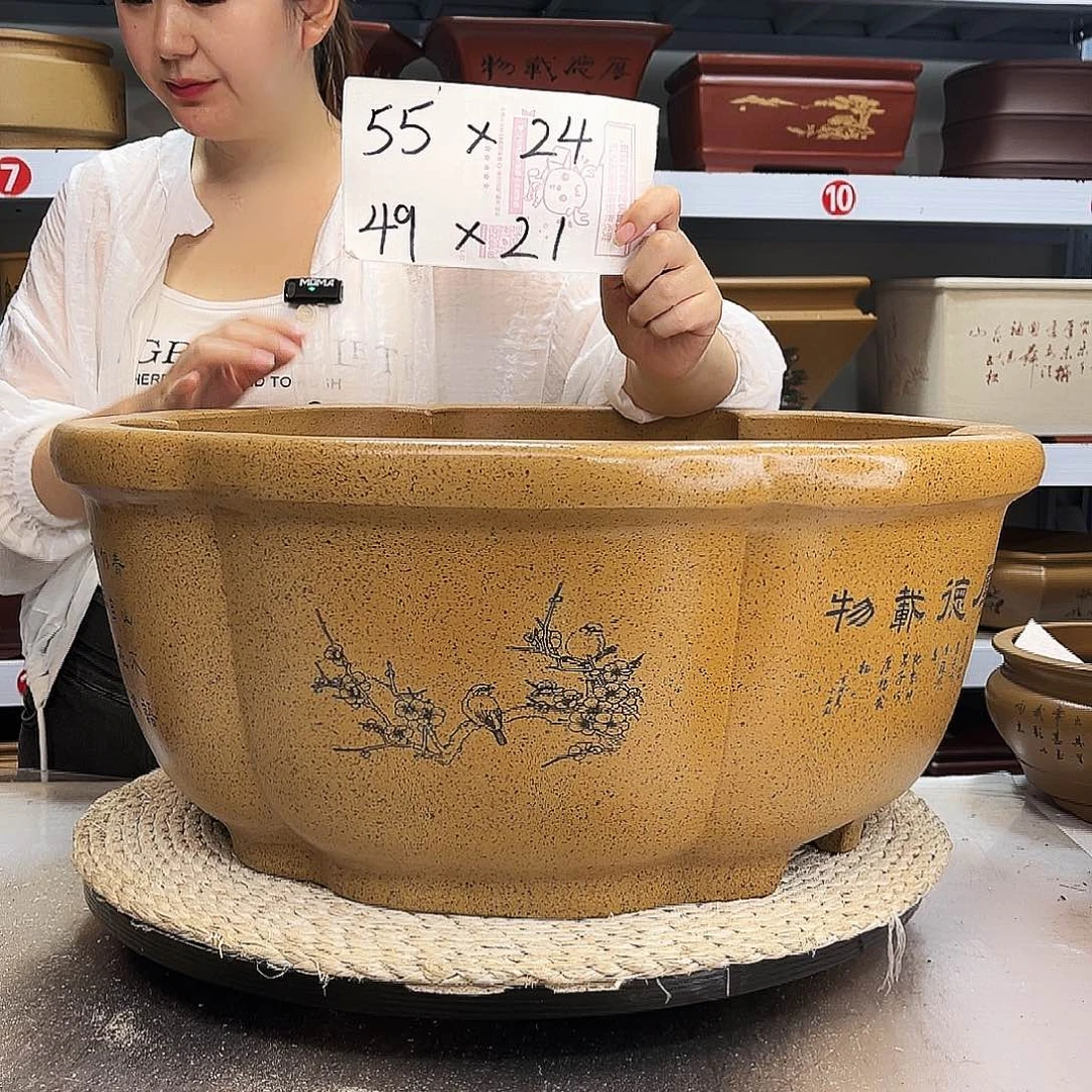 紫砂花盆紫砂花盆
