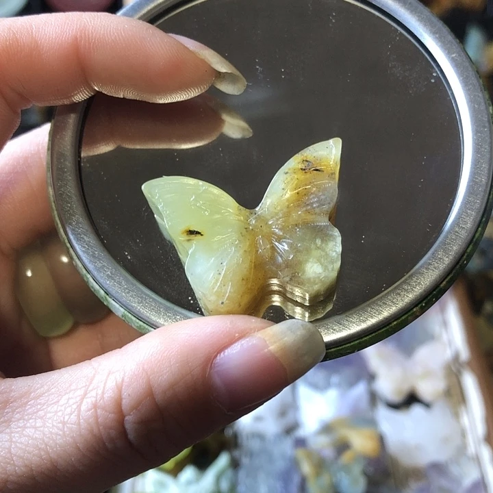 岫玉未镶嵌岫玉挂件