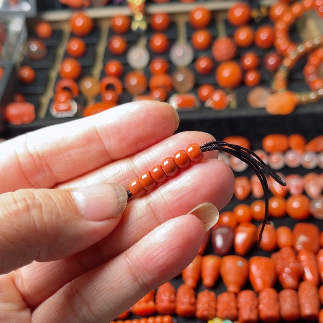 未镶嵌老型线束6南红玛瑙