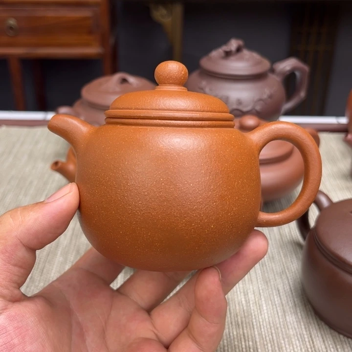 紫泥茶壶微瑕容量250
