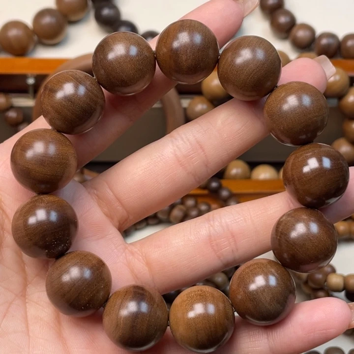 檀香木手串/手链正区老山檀1.8黑肉