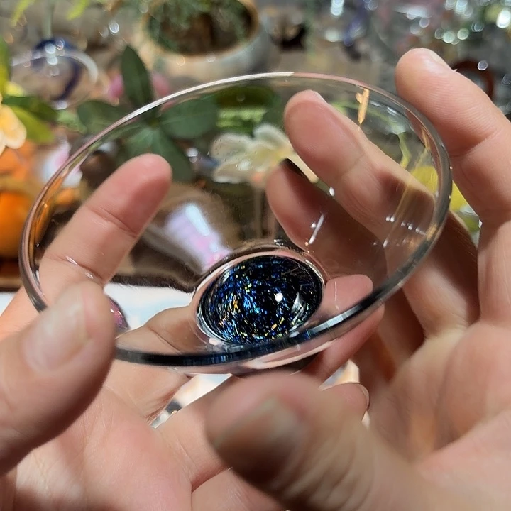 玻璃茶器斗笠斑斓