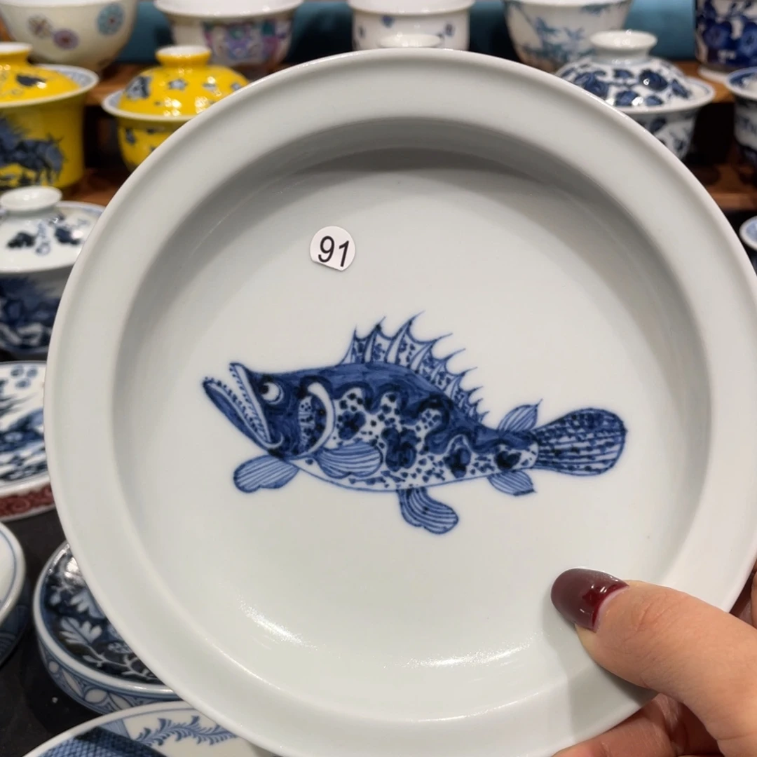 景德镇陶瓷手工手绘