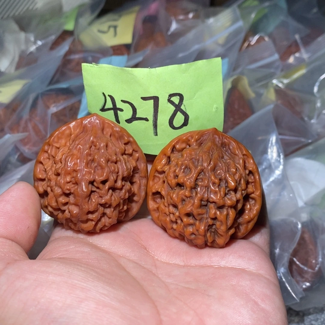 把件文玩核桃44官帽