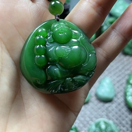 【闪购商品】和田玉挂件未镶嵌用****9