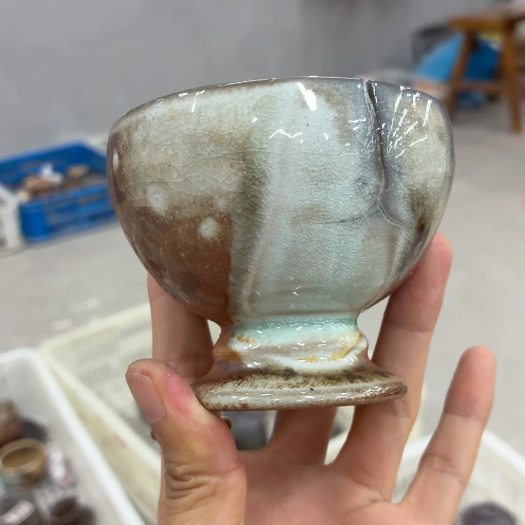 陶园柴烧精品好货21泥纹