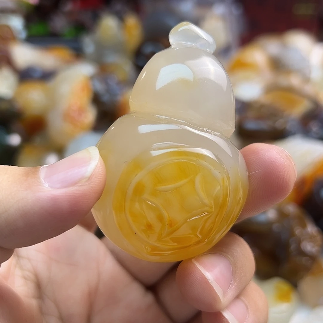 玛瑙/玉髓合金颈饰
