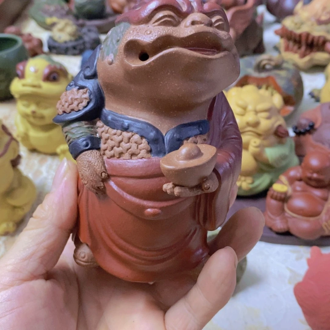 茶杯绿泥涛*哥紫砂紫砂