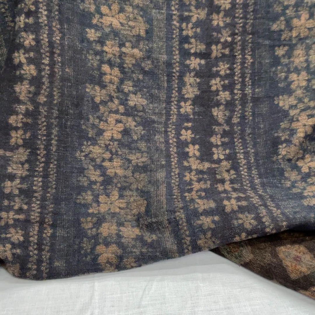 亚麻1米双层加厚香云亚麻棉