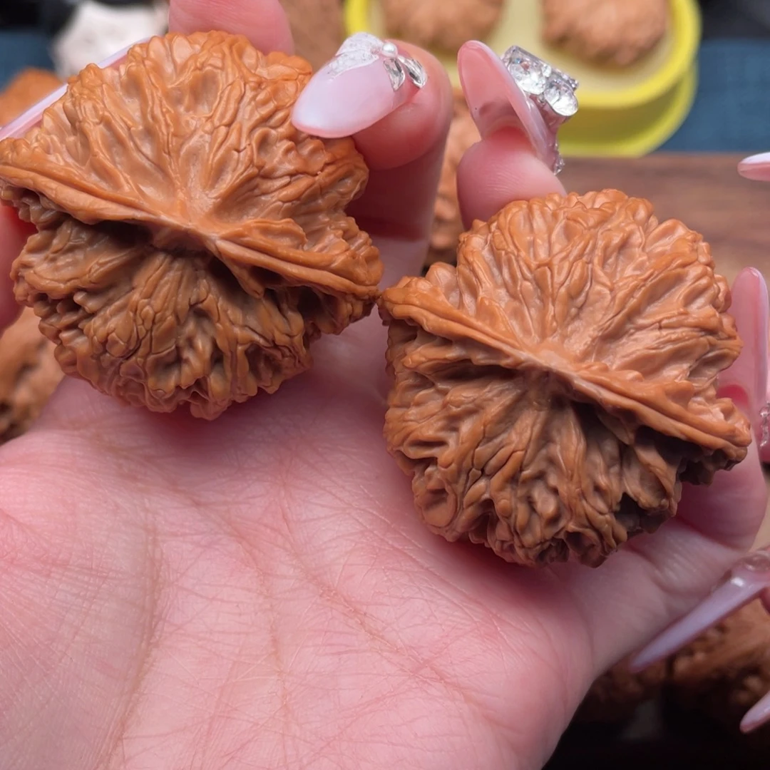 文玩核桃把件全品毕业满肉苹果园46