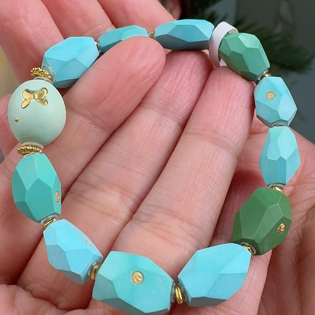 绿松石珠宝奇石未镶嵌