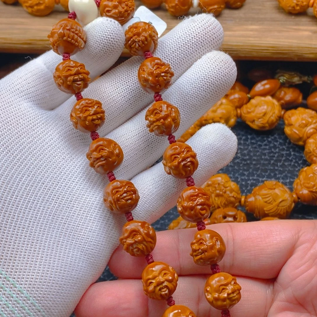 手串/手链橄榄核许忠英1.5铁核欢喜十八罗汉（代表作不预定）