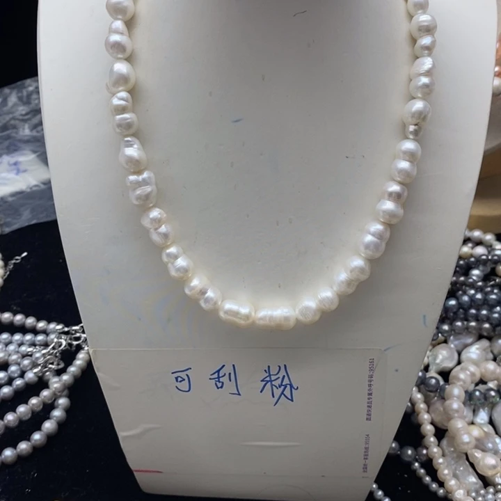 颈饰淡水珍珠合金