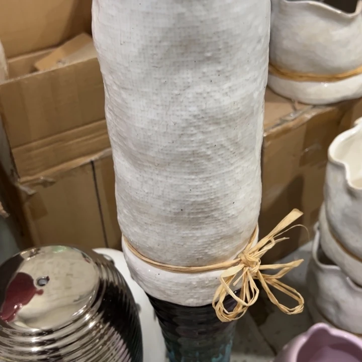 瓷花瓶摆件外贸出口（微瑕）