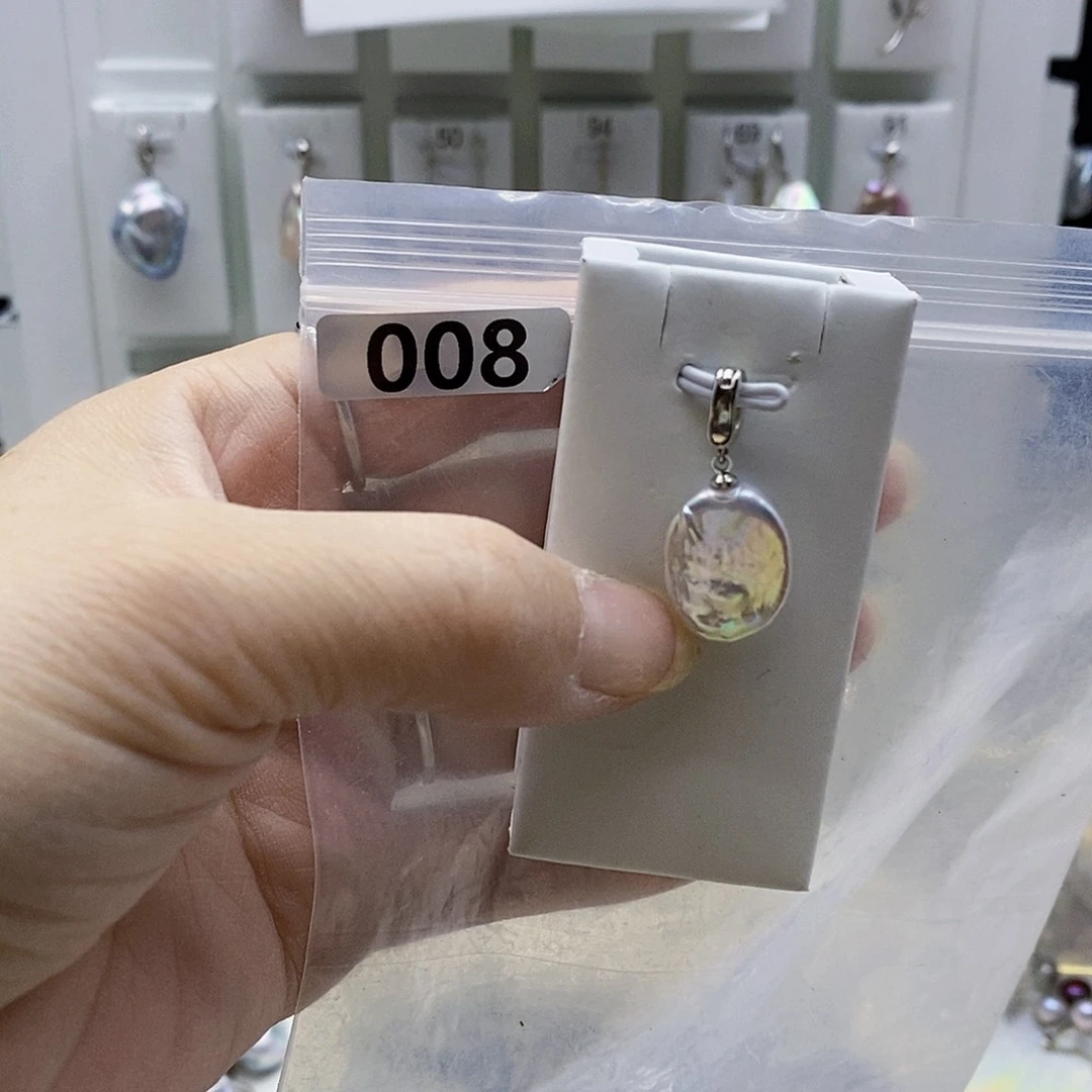 颈饰合金淡水珍珠