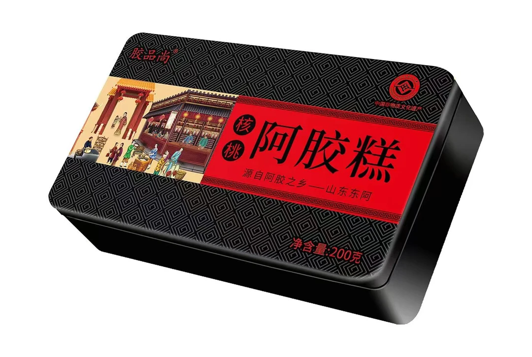 WD 胶品尚核桃阿胶糕200克/盒