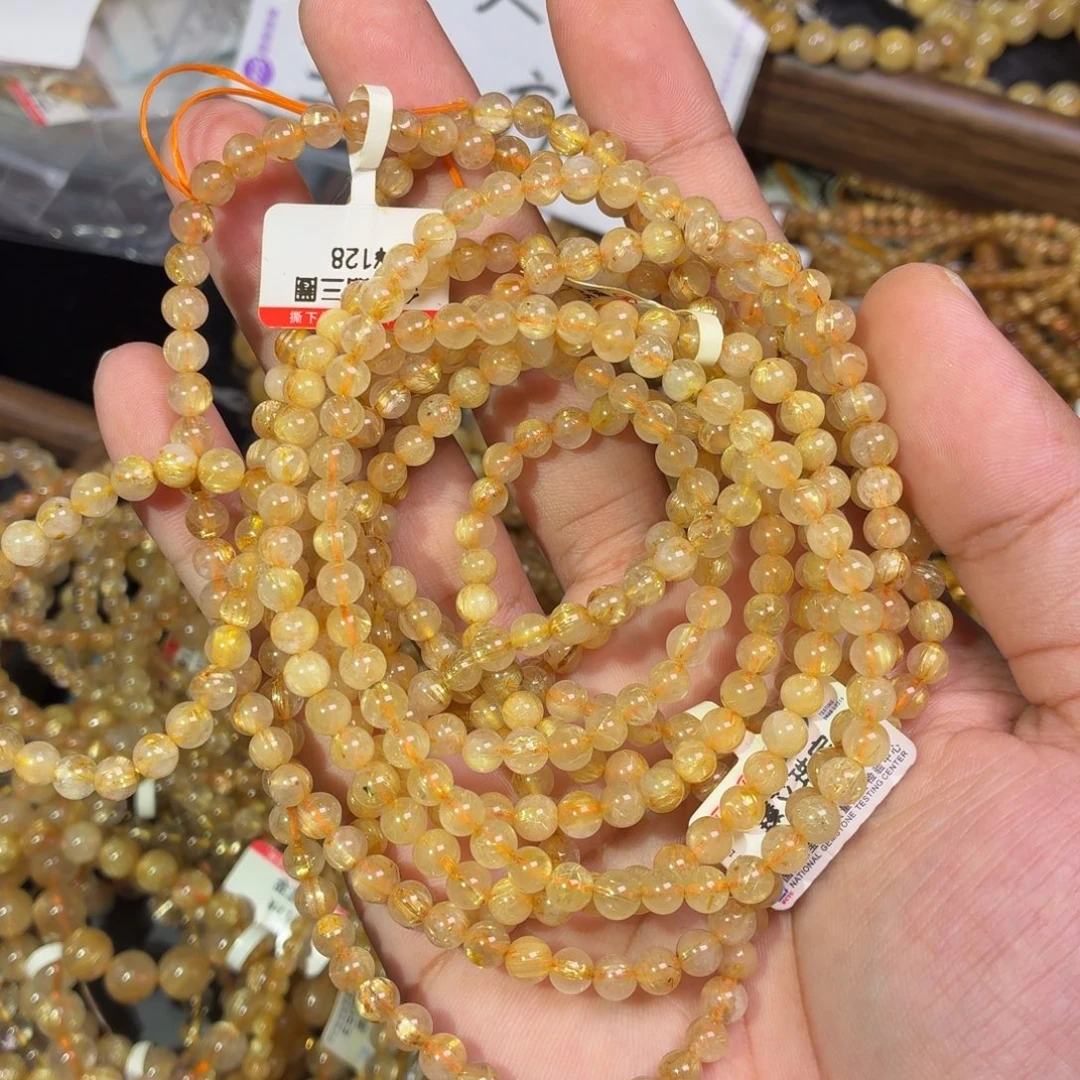 发晶手链未镶嵌卡5