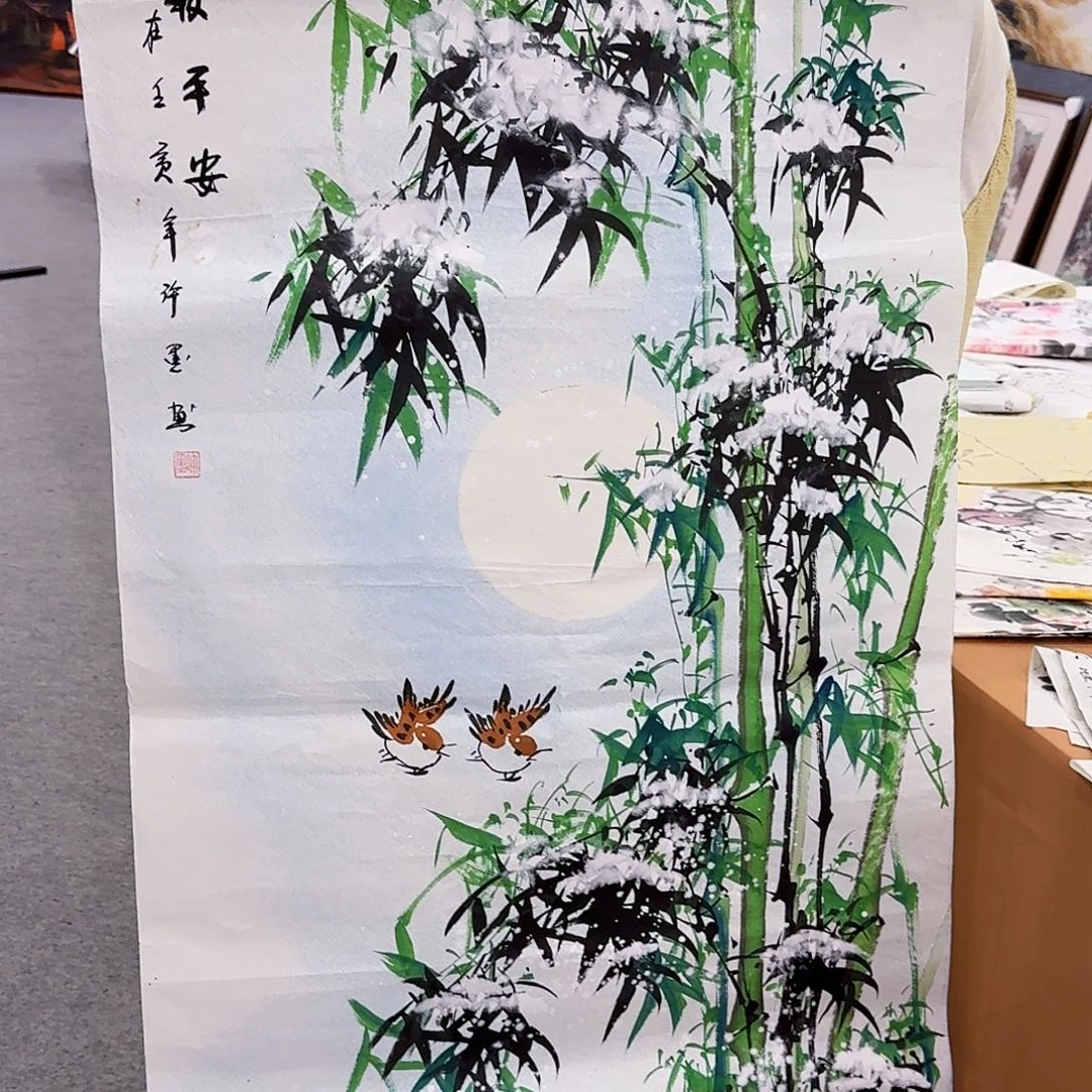 国画事事如意万事如意万事如意