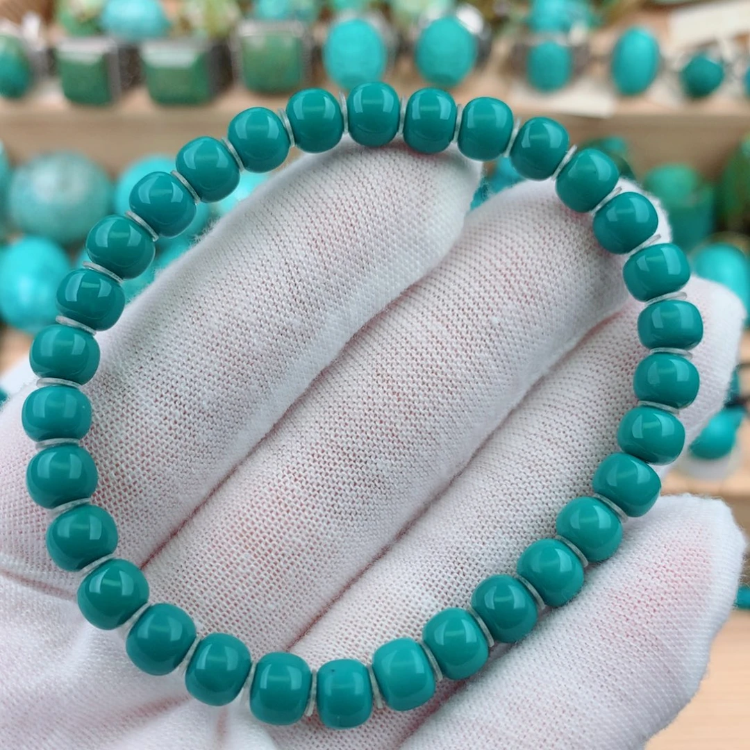 未镶嵌绿松石颈饰6.5mm