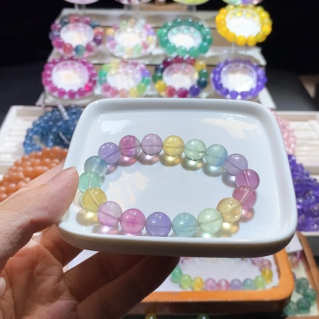 ʚ***子萤石手链未镶嵌10加