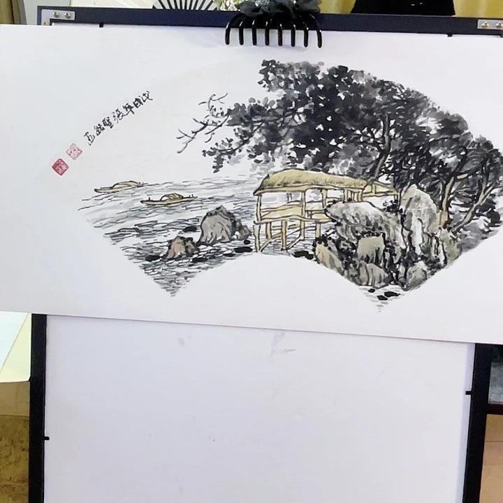 国画张圣敏先生纯手绘作品