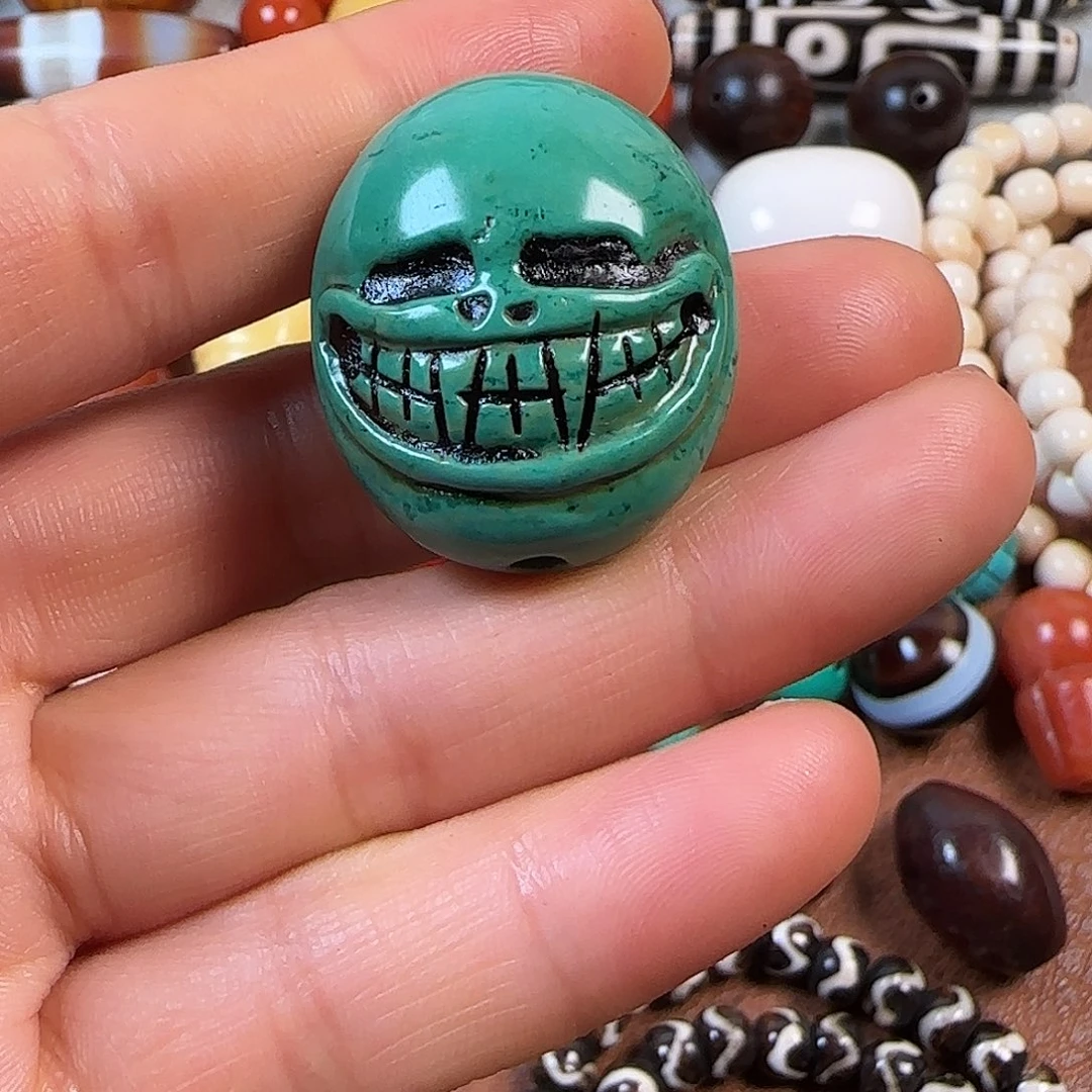 浊***醉文玩核桃吊坠猴头核桃配饰