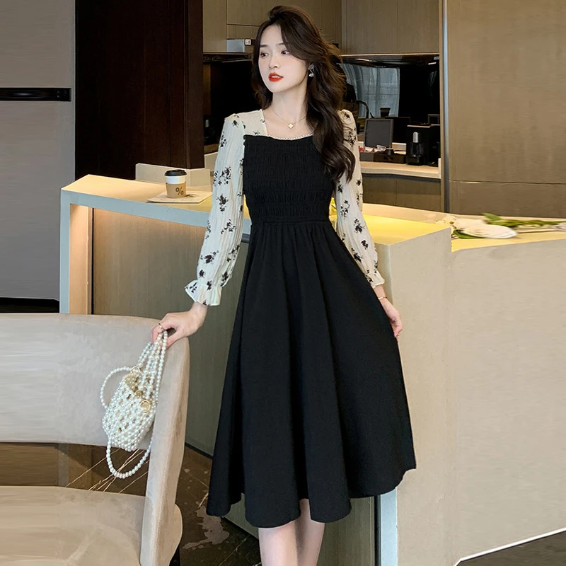 【Y1637】时尚百搭连衣裙