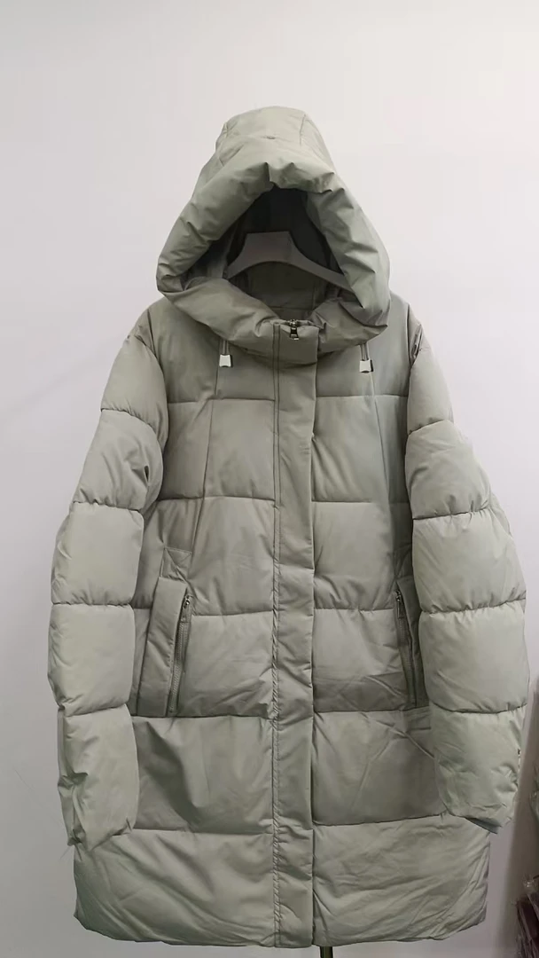 女士时尚休闲中长款棉服 8232 -A113(娇)