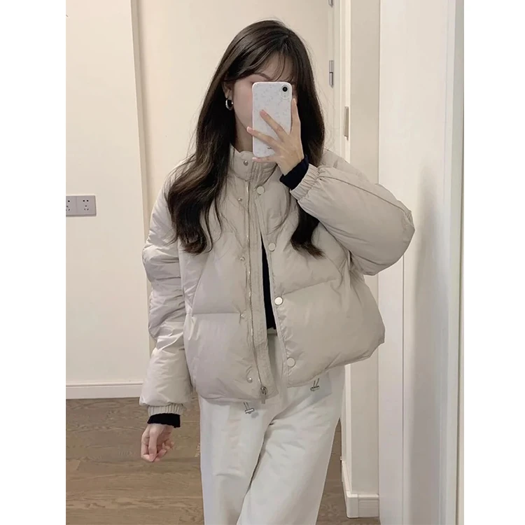 短款冬季羽绒服女年新款爆款独特超好看小个子显瘦不臃肿2025