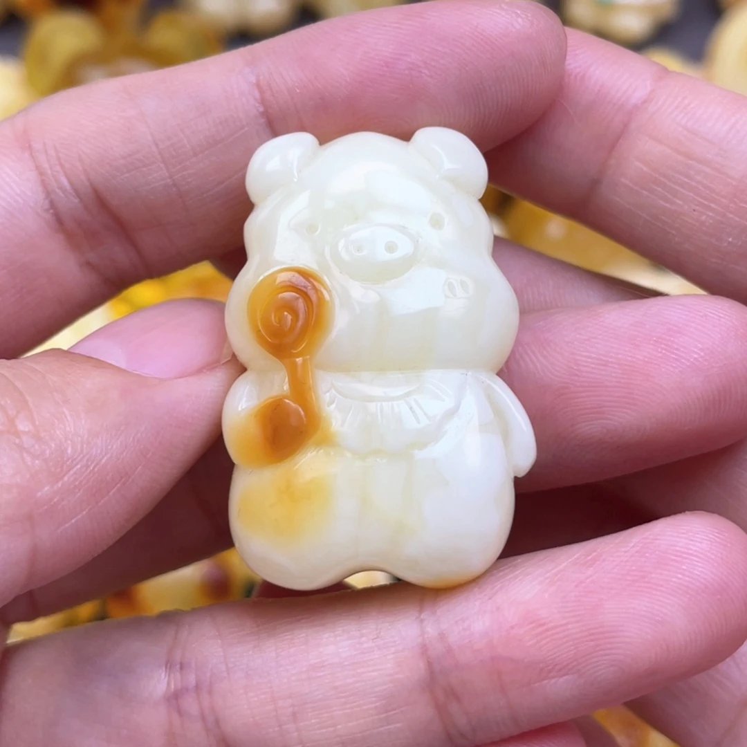 未镶嵌琥珀裸石蜜蜡