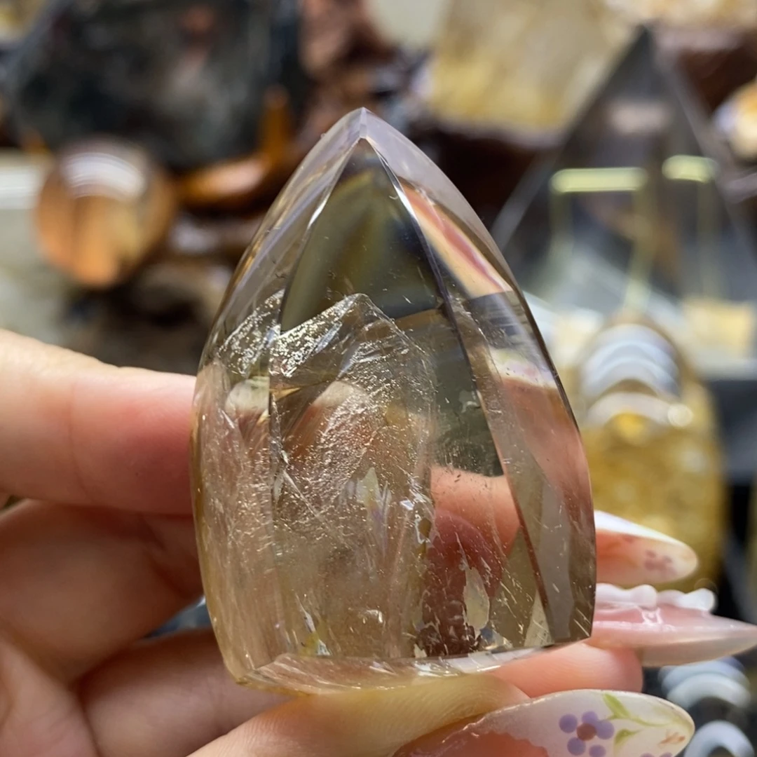 珠宝半成品水晶未镶嵌